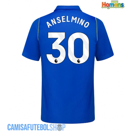 Camisa de time de futebol Chelsea Aaron Anselmino #30 Replicas 1º Equipamento 2026-27 Manga Curta